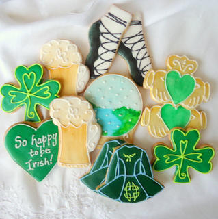 #7 - Happy to Be Irish! by POB Cookies