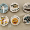 Fun Buttons: Buttons Designed and Made by Diane Mayer; Photo by Kate Sullivan