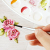 Painting Royal Icing Transfer: Photo by Dolce Sentire