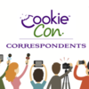CookieCon Correspondents Banner: Clip Art from Shutterstock; Logo Courtesy of CookieCon; Graphic Design by Julia M Usher