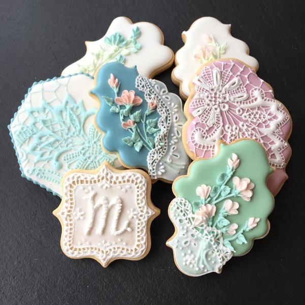 #6 - Piped Lace Cookies by Masumi