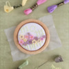 Embroidery Hoop Art on a Cookie - All Done!: Design, Cookie, and Photo by Manu