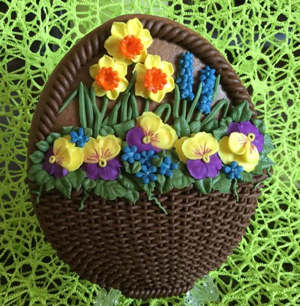 #6 - Basket Full of Spring Flowers by Gulnaz