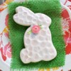 Hammered Rabbit Cookie: Cookies and Photo by Amy Clough