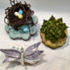 Spring Set Topped with Modeling Chocolate: Cookies and Photo by Teri Lewis