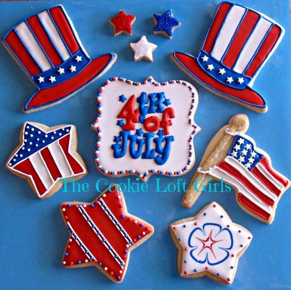 #9 - Fourth of July! by TriciaZ@Tricia's Cookie Cottage