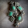 #7 - Silver and Turquoise Cookies: By mintlemonade (cookie crumbs)