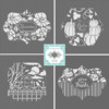 Julia's August Prettier Plaques Stencil Release: Designs by Julia M Usher in Partnership with Stencil Ease