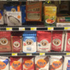 Typical Flour Display in US Grocery Store: Photo by Julia M Usher