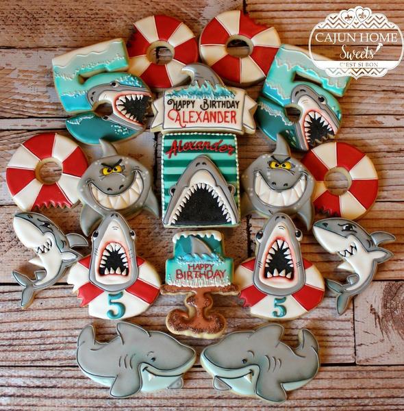 #2 - Sharky 5th Birthday by Cajun Home Sweets
