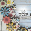 Top 10 Wedding Cookies Banner: Cookies and Photo by Bakerloo Station; Graphic Design by Julia M Usher