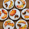 Fall Leaves and Acorns - Where We're Headed: Cookies and Photo by Aproned Artist