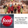Contestants and Judges in Food Network's Christmas Cookie Challenge: Photo Courtesy of Food Network via Arlene Chua