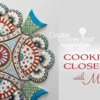 Manu's Cookier Close-up Banner: Cookies and Photo by Manu; Graphic Design by Julia M Usher