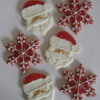 #9 - Santa Faces and Snowflakes: By Songbird Sweets