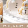 January 2018 Site Banner: Cookies and Photo by Susan Crane; Graphic Design by Pretty Sweet Designs