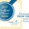 2017 Cookiers' Choice Awards Banner: Graphic Design by Pretty Sweet Designs