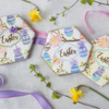 Easter Whimsy Prettier Plaques Set: Cookies and Photo by Julia M Usher; Stencil Designs by Julia M Usher in Partnership with Confection Couture Stencils