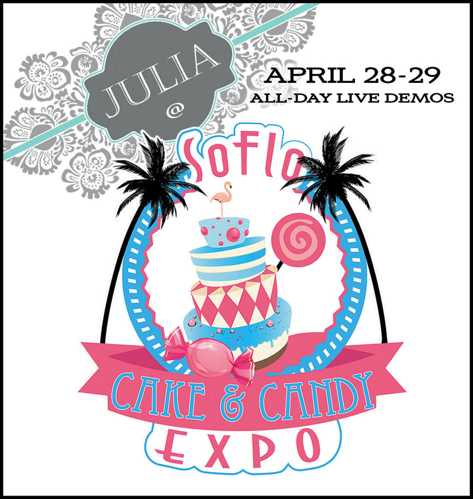 Julia at SoFlo Cake &amp; Candy Expo 2018, Miami, Florida, USA