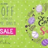 Easter Sale Banner: Designed by Confection Couture Stencils
