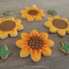 Sunflowers - Anne's Second Cookie Set!: Cookies and Photo by Anne Lindemann