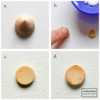 Steps 4a, b, c, d - Make English Muffin: Photos by Aproned Artist