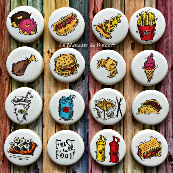 icons nourriture