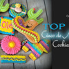 Top 10 Cinco de Mayo Cookies Banner: Cookies and Photo by Rocking Horse Sugar Decor; Graphic Design by Julia M Usher
