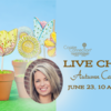 Autumn's Live Chat Banner: Cookies and Photos by Autumn Carpenter; Graphic Design by Julia M Usher
