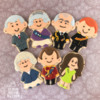 Royal Family Cookies: Cookies and Photo by Chris Taylor