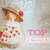 Top 10 Summer Cookies Banner: Cookies and Photo by Gina's Cake; Graphic Design by Julia M Usher