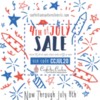 Fourth of July Sale Banner: Image Designed by Confection Couture Stencils