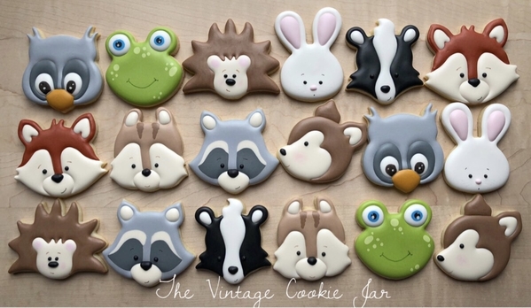 #5 - Little Woodland Creatures by The Vintage Cookie Jar
