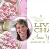 Live Chat Banner for Anne Yorks: Cookies and Photo by Anne Yorks; Graphic Design by Julia M Usher