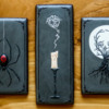 Final Gothic Candle with Spooky Smoke Set: Cookies and Photo by Aproned Artist