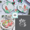 Julia's October Christmas-Themed Stencil Releases: Cookies and Photos by Julia M Usher; Stencils by Julia M Usher in Partnership with Confection Couture Stencils