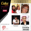 Cookie Finalists, Cake Masters Magazine Awards: Graphic Courtesy of Cake Masters Magazine