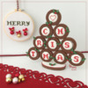 Design Variation - Embroidery Hoop Christmas Tree: Design, 3-D Cookie, and Photo by Manu
