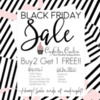 Black Friday Sale Banner: Graphic Courtesy of Confection Couture Stencils