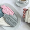 Cable-Knit Hand Warmer Cookies - Where We're Headed!: Design, Cookies, and Photo by Manu