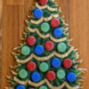 Step 7b - Assemble Christmas Tree Platter: Cookies and Photo by Aproned Artist