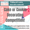 Cookie Competition Banner: Graphic Courtesy of Jersey Shore Cake &amp; Cookie Convention