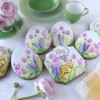 So Many Spring-y Possibilities!: Cookies and Photo by Julia M Usher; Stencils Designed by Julia M Usher in Partnership with Confection Couture Stencils