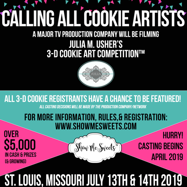 3-D Cookie Art Casting Call-2