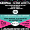 3-D Cookie Competition - Casting Call!: Graphic Courtesy of Show Me Sweets and Julia M Usher