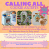3-D Cookie Art Competition - Another Casting Call Poster!: Graphic Courtesy of Julia's Production Company