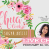 Arlene's Live Chat Banner: Logo and Photo Courtesy of Arlene Chua; Graphic Design by Julia M Usher