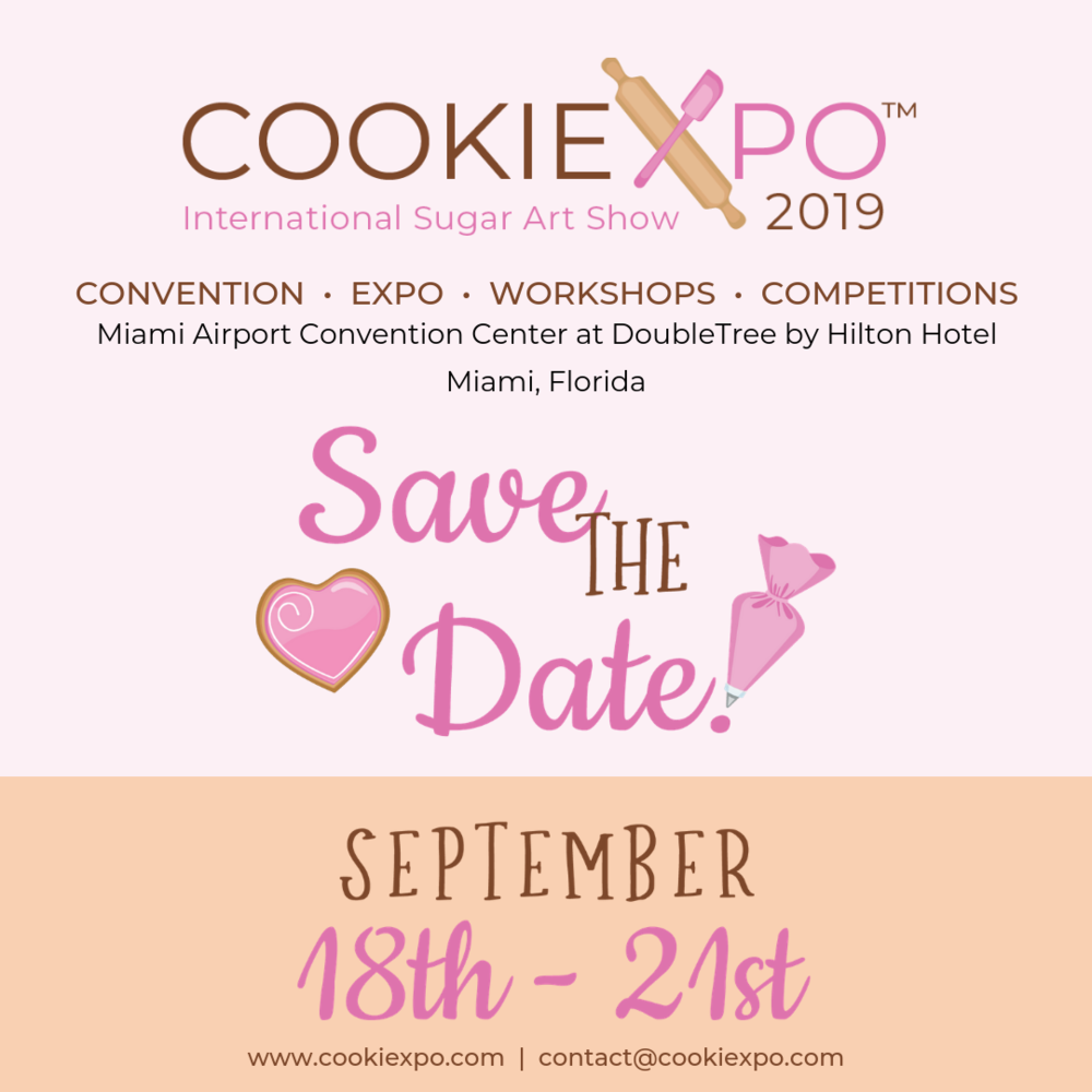 Cookiexpo 2019 Int'l Sugar Art &amp; Cookie Show