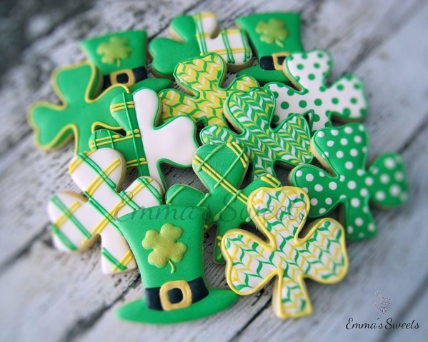 #7 - St. Patrick's Day Cookies by Emma's Sweets