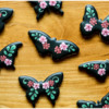 Final Blooming Butterfly Set: Cookies and Photo by Aproned Artist